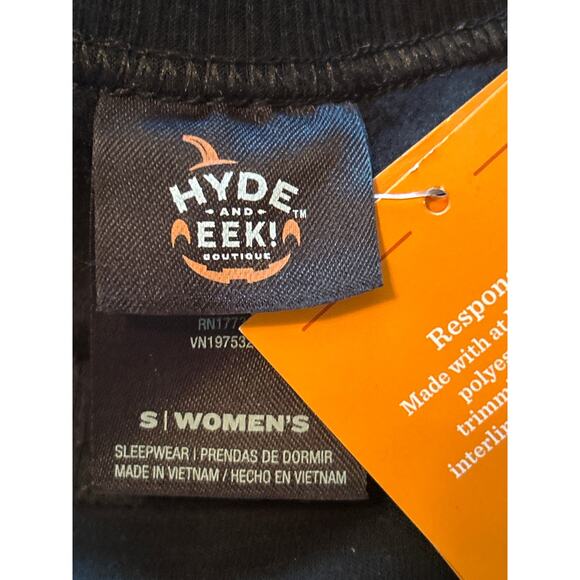 NWT Hyde and Eek Women's Sweatshirt Sleepwear Top Size Small - Picture 3 of 5